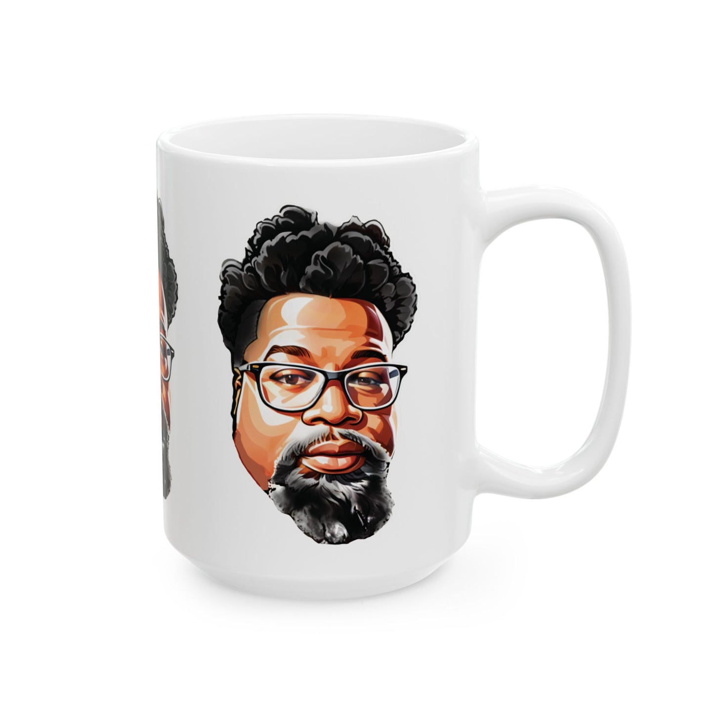 Ike Faces - Ceramic Mug, (11oz, 15oz)