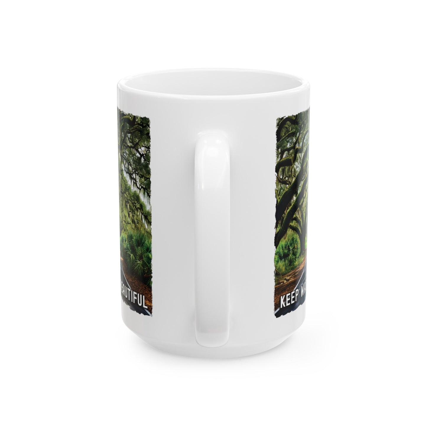 Wadmalaw Island - Maybank Hwy Ceramic Mug, (11oz, 15oz)