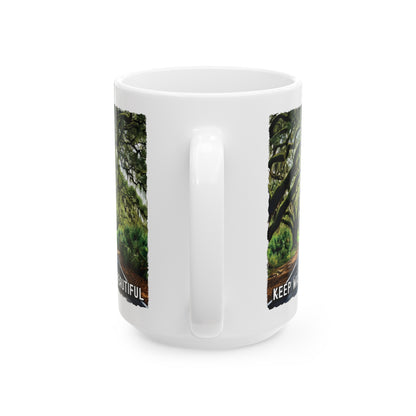 Wadmalaw Island - Maybank Hwy Ceramic Mug, (11oz, 15oz)