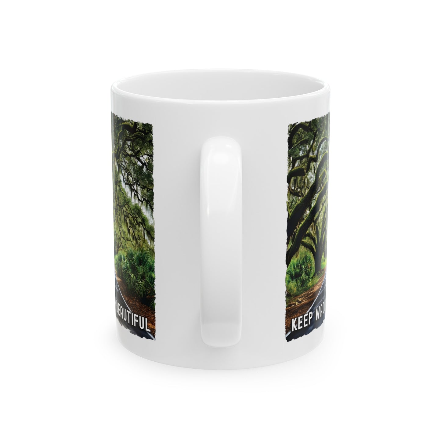 Wadmalaw Island - Maybank Hwy Ceramic Mug, (11oz, 15oz)