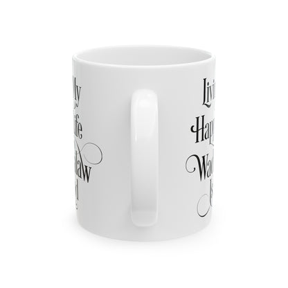 Wadmalaw Island - Happy Life Ceramic Mug, (11oz, 15oz)
